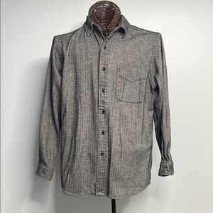 Polo by Ralph Lauren Gray Casual Button Down Shirt
